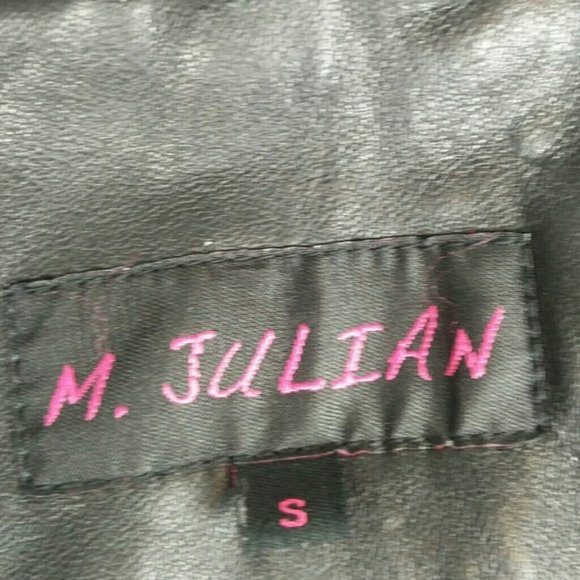 Wilsons leather lambskin M.Julian scuba jacket S - Picture 7 of 13